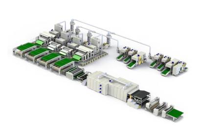 Linea di produzione PSF in seta imitazione HJ-