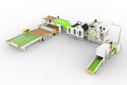 Linea di produzione di trapunte HJBR-1230*1850