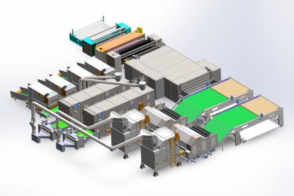 Linea di produzione HJ - Fita Seta e Cotone