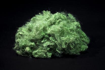 fibra verde cava di poliestere
